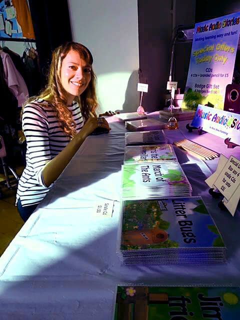 Anna-Christina at the Baby & Children's Market UK 2017