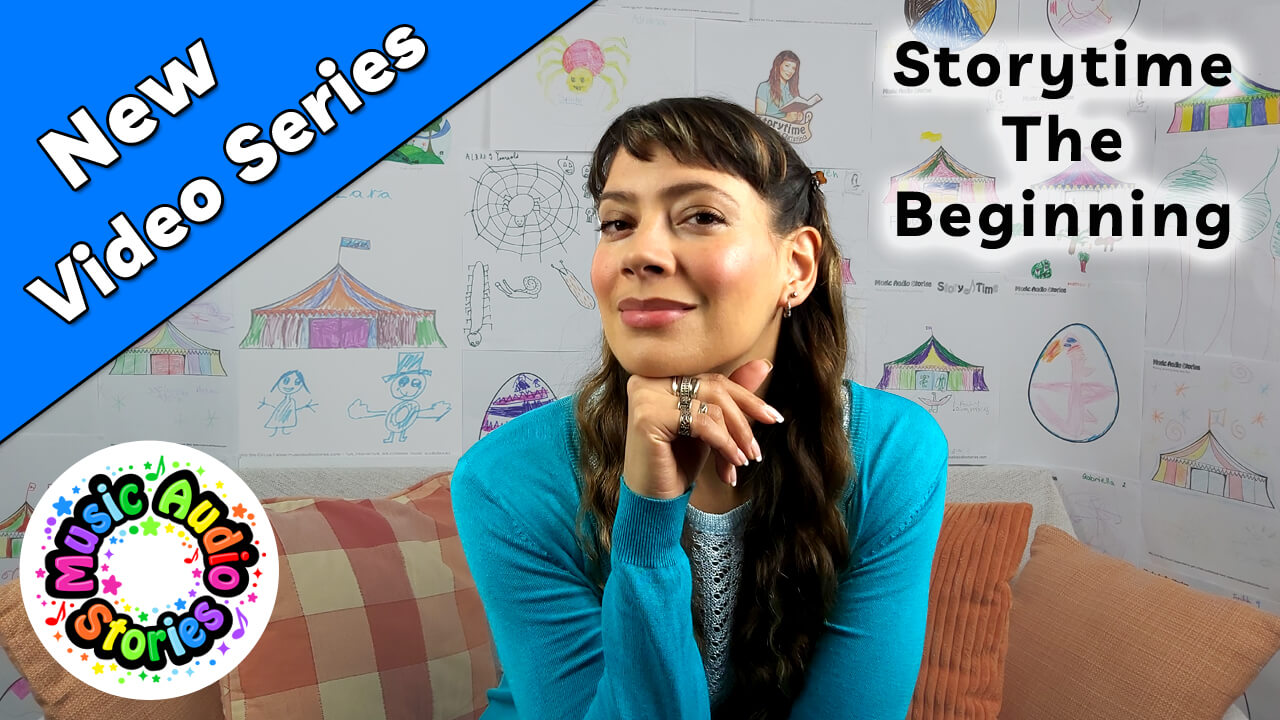 Anna-Christina recording Music Audio Stories YouTube videos